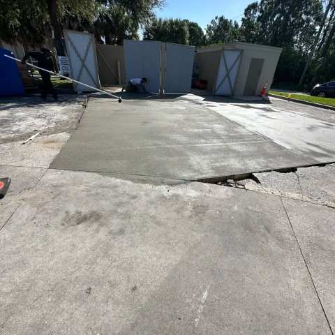 Concrete work by All Brevard Asphalt, project photo 24