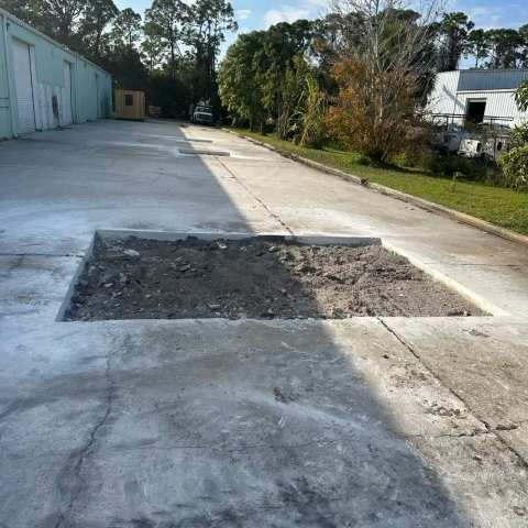 Asphalt patching and repair, project photo 30