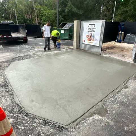Concrete work by All Brevard Asphalt, project photo 18