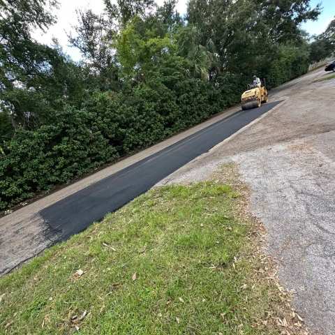 Asphalt patching and repair, project photo 19