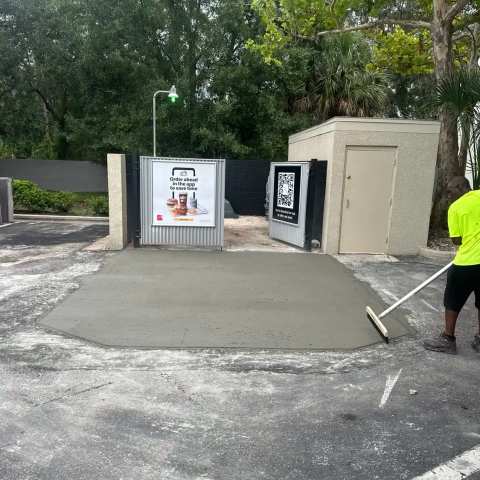 Concrete work by All Brevard Asphalt, project photo 19