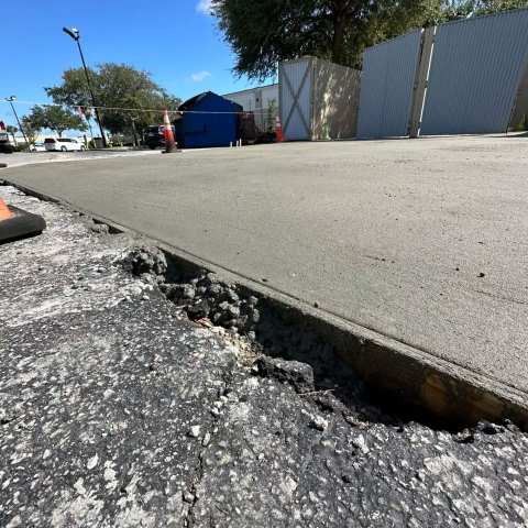 Concrete work by All Brevard Asphalt, project photo 30