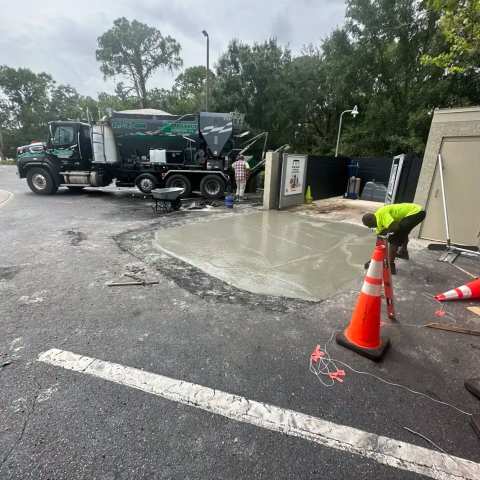Concrete work by All Brevard Asphalt, project photo 15