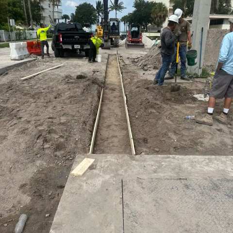Concrete work by All Brevard Asphalt, project photo 22