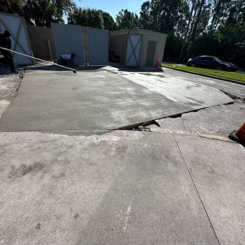Concrete work by All Brevard Asphalt, project photo 25