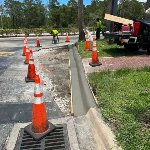 Concrete work by All Brevard Asphalt, project photo 14
