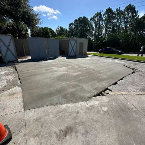 Concrete work by All Brevard Asphalt, project photo 26