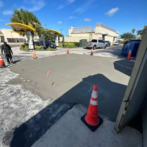 Concrete work by All Brevard Asphalt, project photo 28