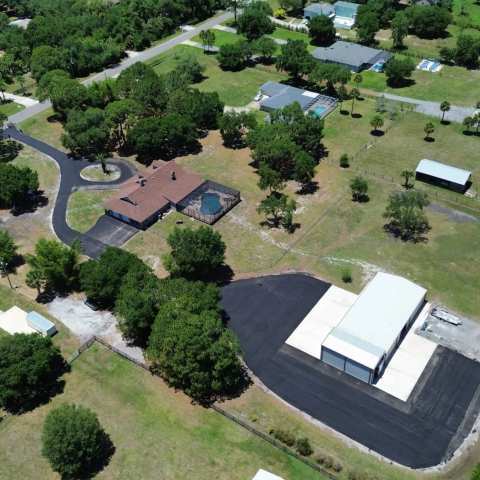 New residential asphalt driveway, project photo 3