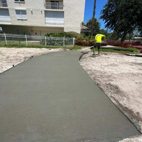 Concrete work by All Brevard Asphalt, project photo 35