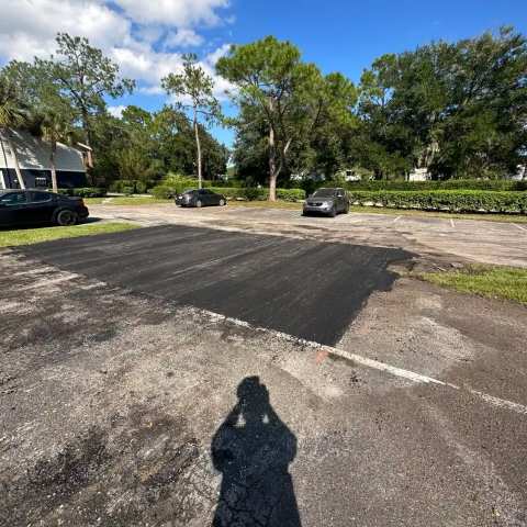 Asphalt patching and repair, project photo 22