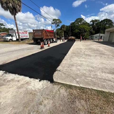 Asphalt patching and repair, project photo 13