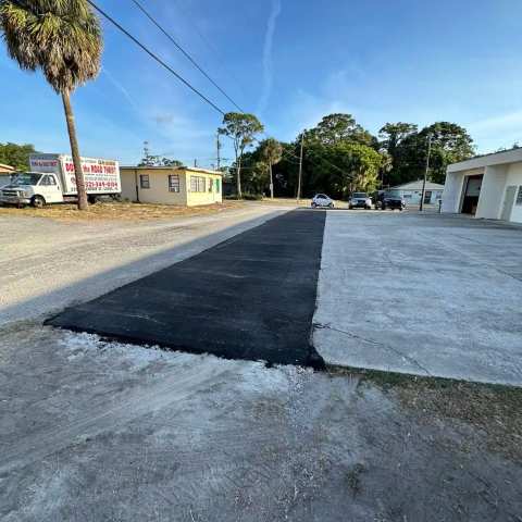 Asphalt patching and repair, project photo 15