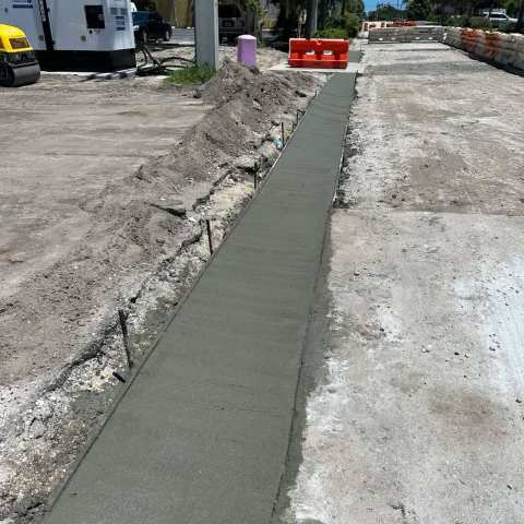 Concrete work by All Brevard Asphalt, project photo 36