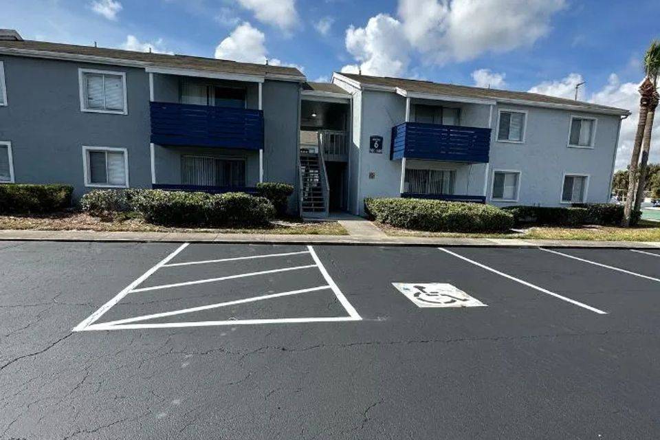 Parking lot line striping by All Brevard Asphalt, photo 5